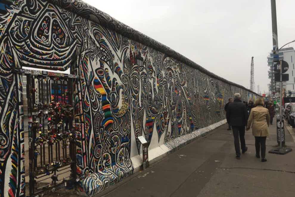 muro di berlino caduta