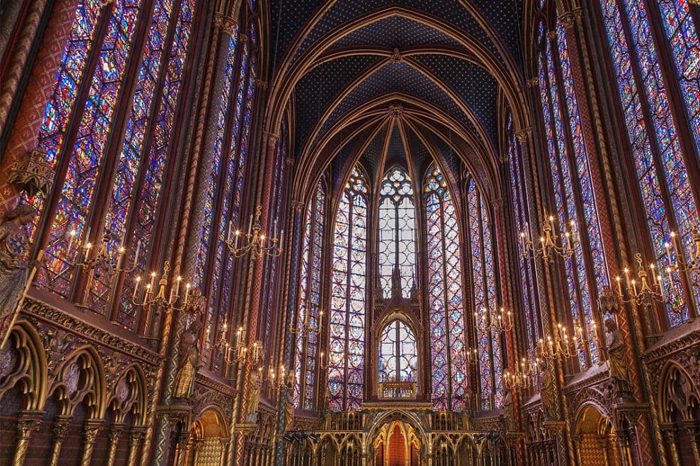 sainte chapelle vetrate