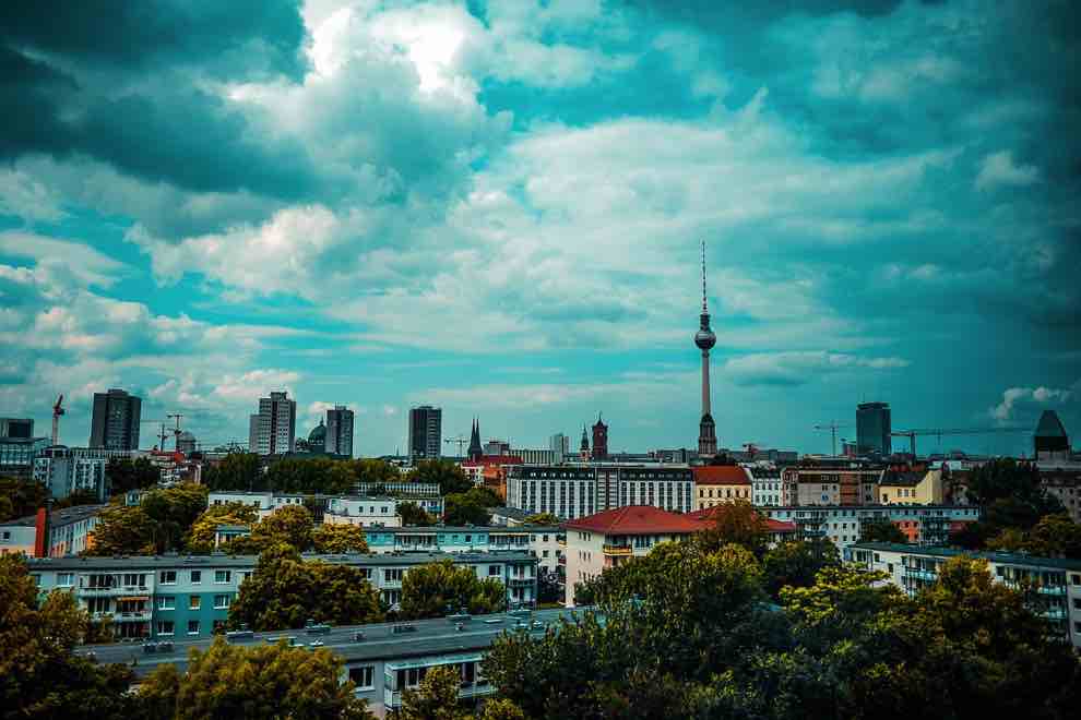 tv tower berlino