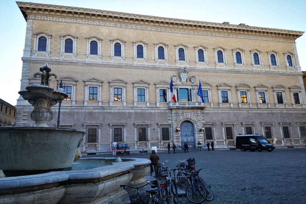 palazzo farnese roma pianta